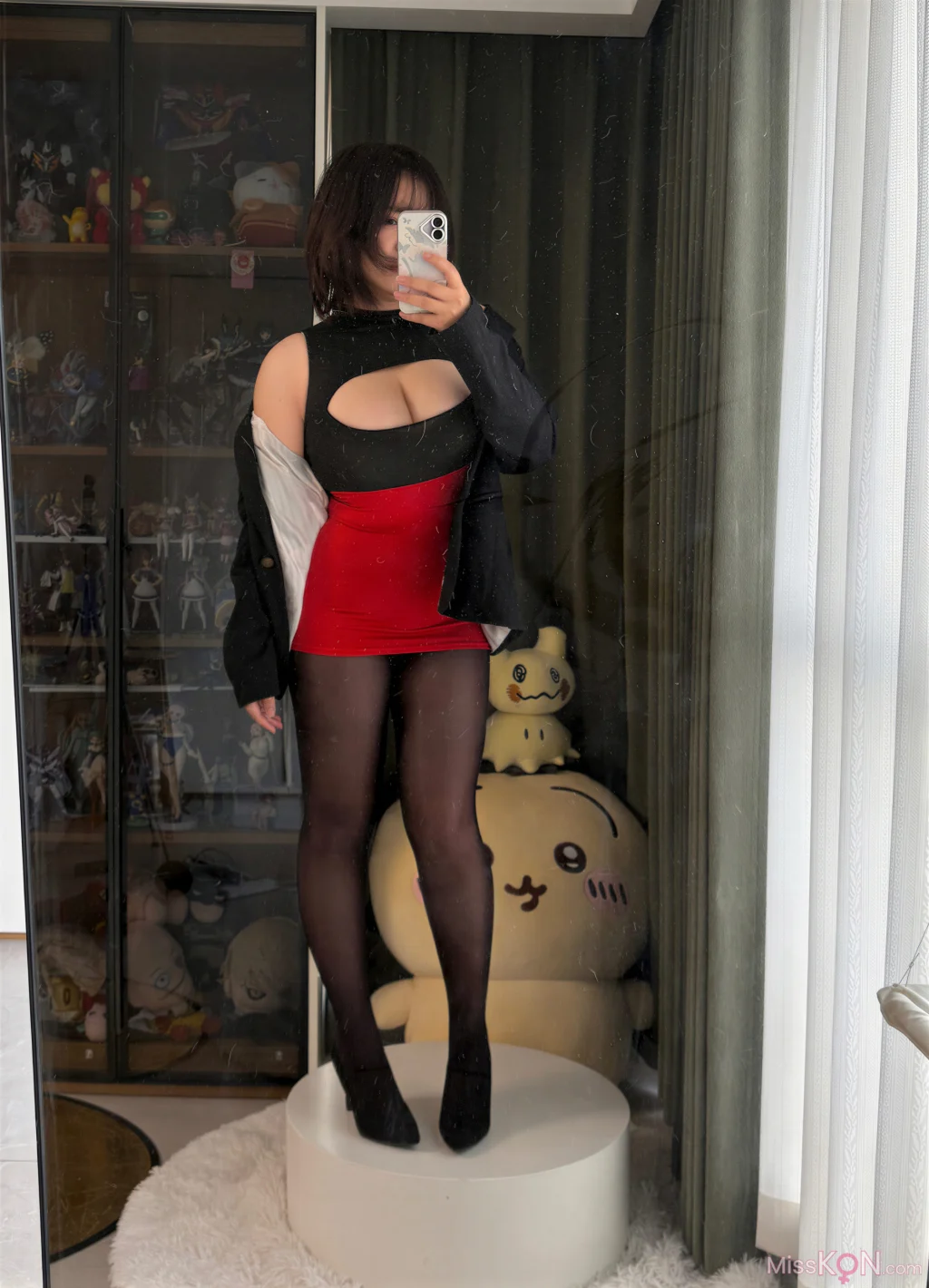 Coser@阿半今天很开心: 社畜自拍 (76 photos + 3 videos)