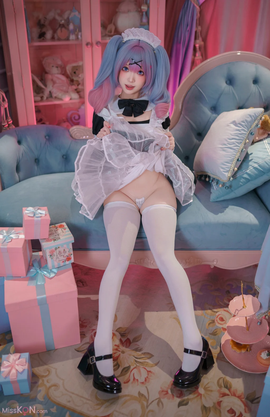 Coser@Bangni邦尼: 初音未来·兔子洞女仆 (82 photos) - photo 3