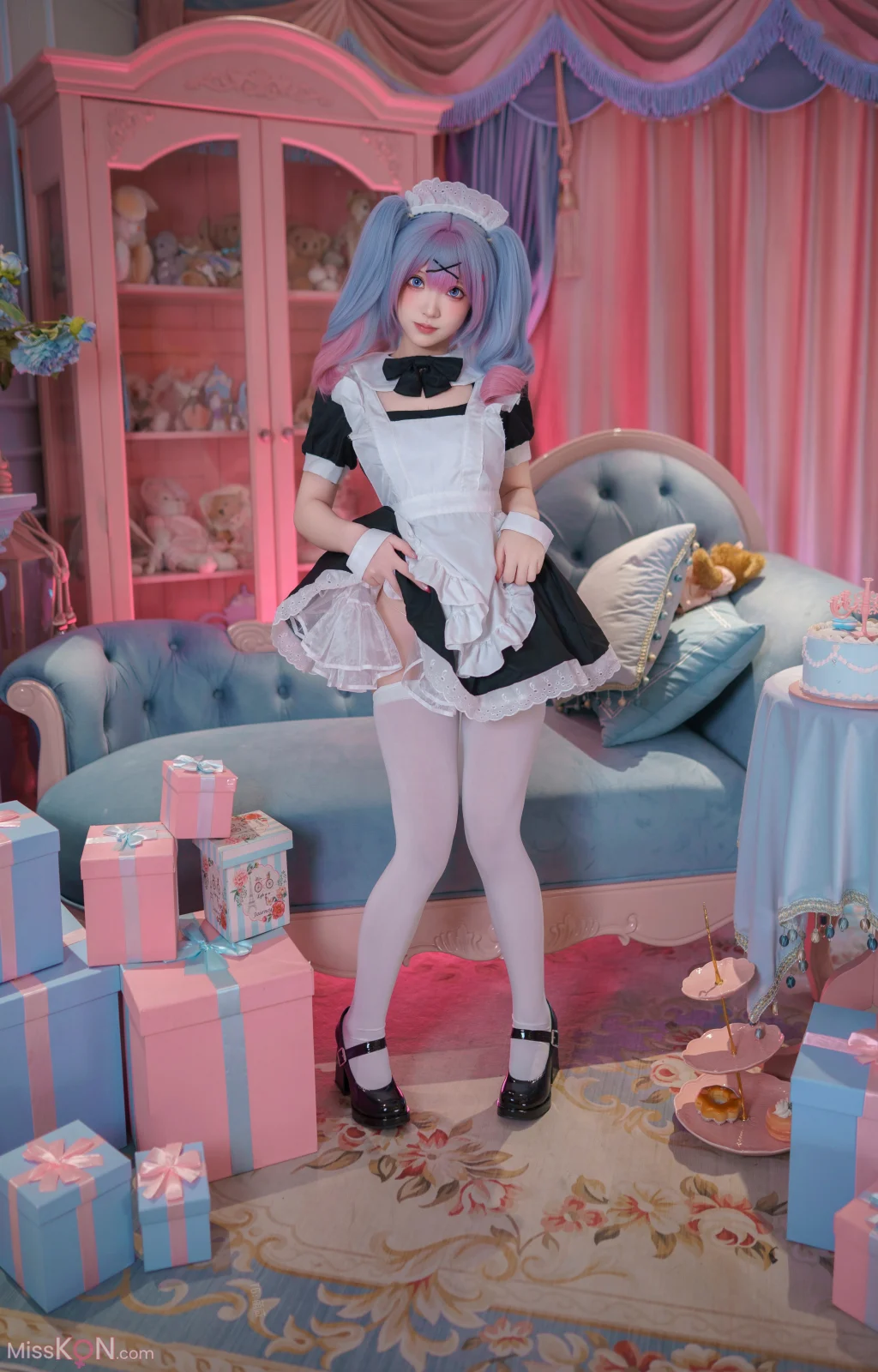 Coser@Bangni邦尼: 初音未来·兔子洞女仆 (82 photos) - photo 5