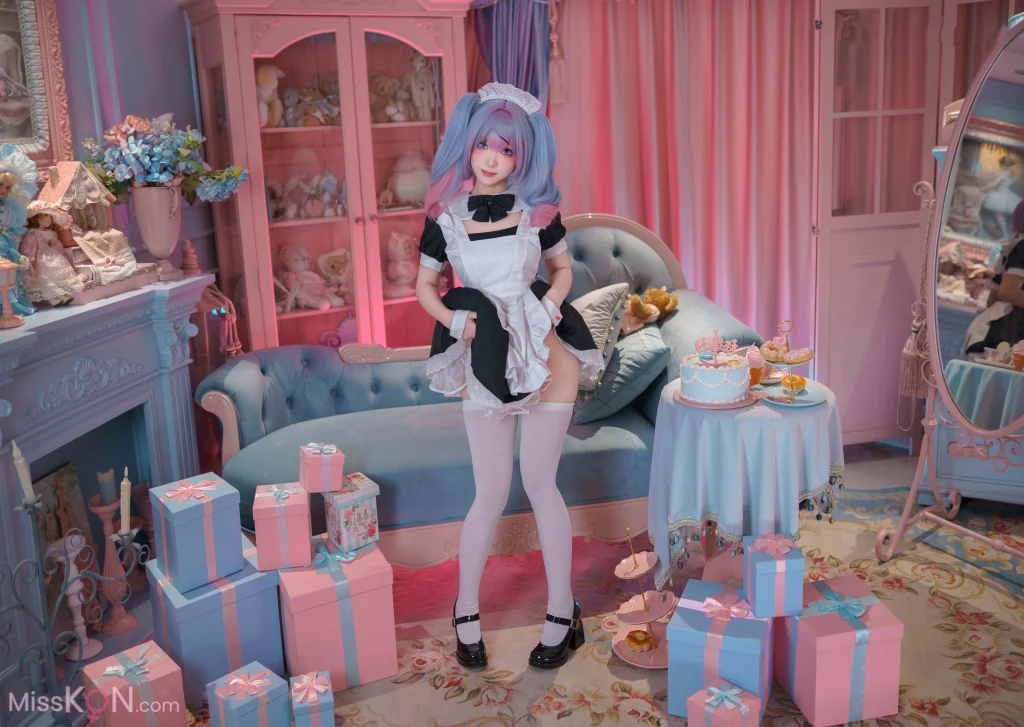 Coser@Bangni邦尼: 初音未来·兔子洞女仆 (82 photos) - photo 6