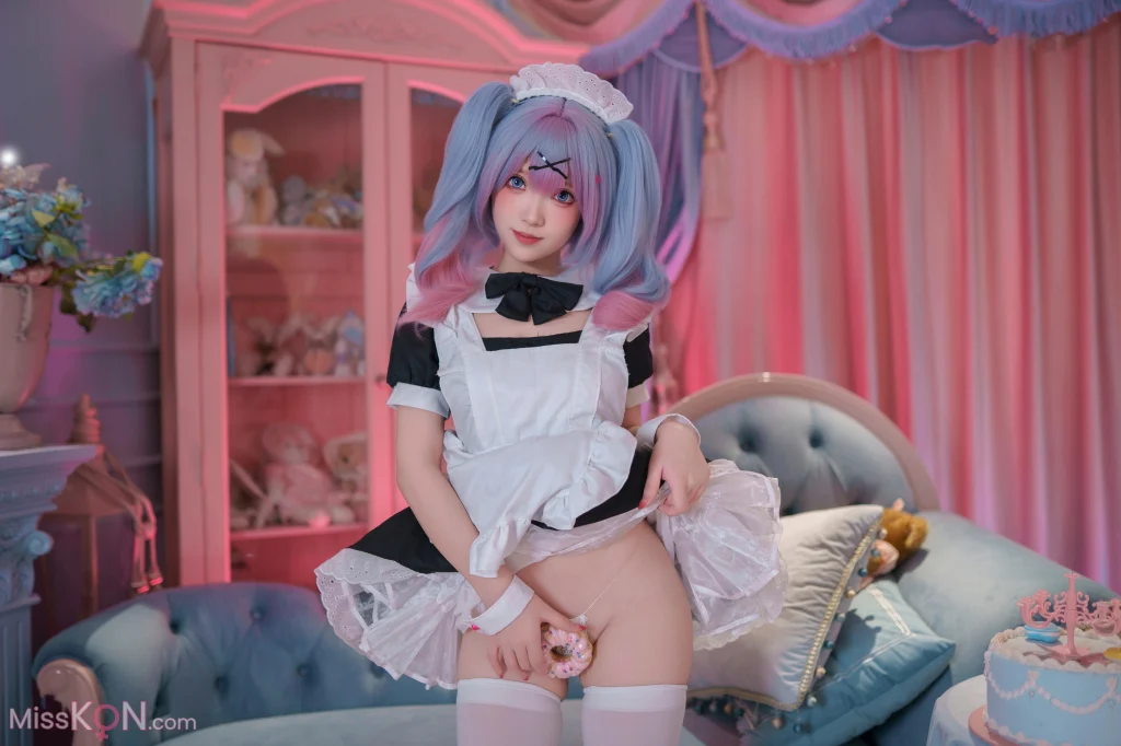 Coser@Bangni邦尼: 初音未来·兔子洞女仆 (82 photos) - photo 11