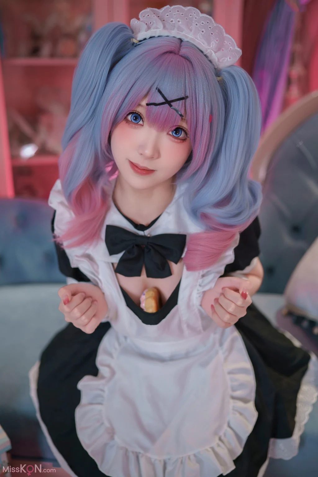 Coser@Bangni邦尼: 初音未来·兔子洞女仆 (82 photos) - photo 12