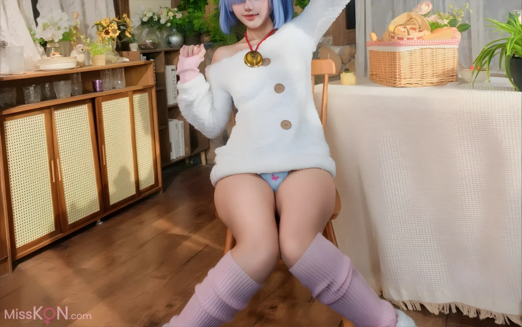 Coser@CatDemon喵崽 (你的喵崽): 等待主人归来的小羊 (97 photos + 21 videos)