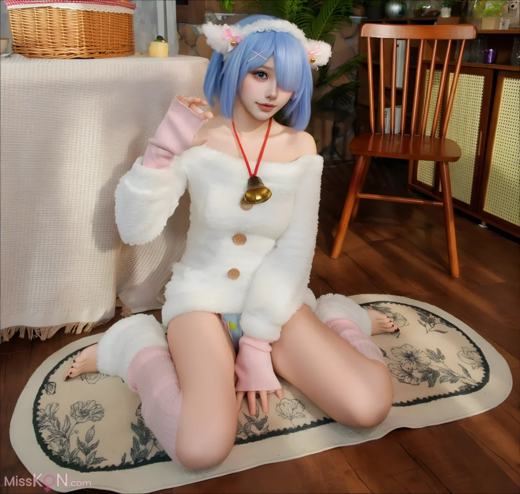 Coser@CatDemon喵崽 (你的喵崽): 等待主人归来的小羊 (97 photos + 21 videos)