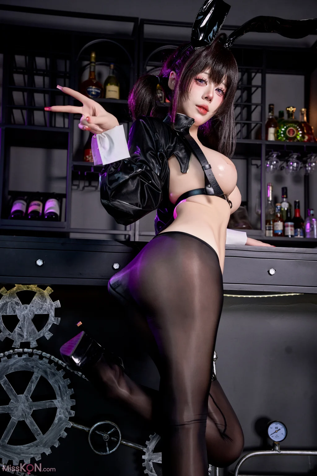 Coser@九言: 棕色尘埃2 罗安·名人兔女郎 (84 photos + 1 video) - photo 18