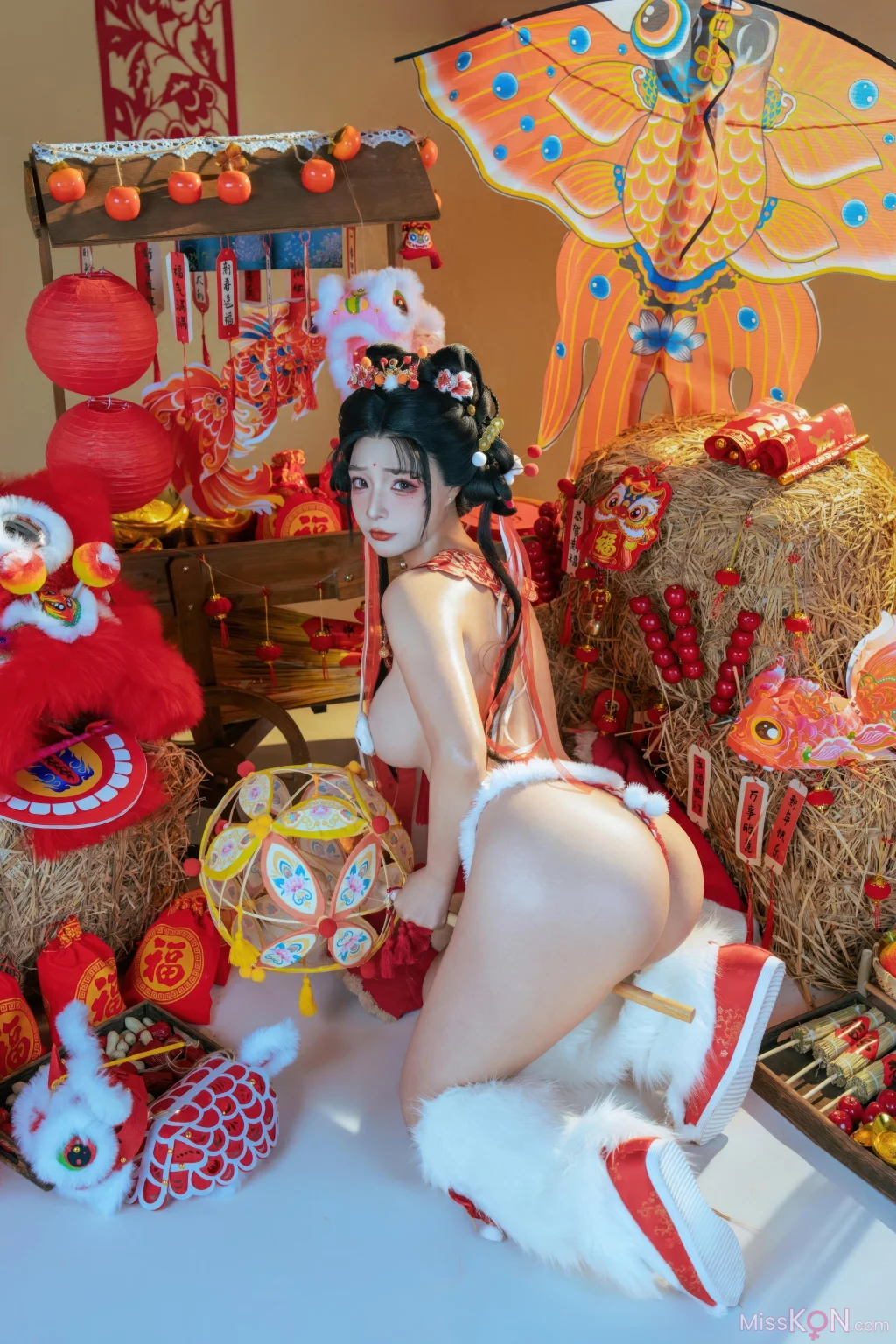 Coser@yuuhui玉汇: 2026新春特辑 醒狮少女 (131 photos + 2 videos) – Page 2