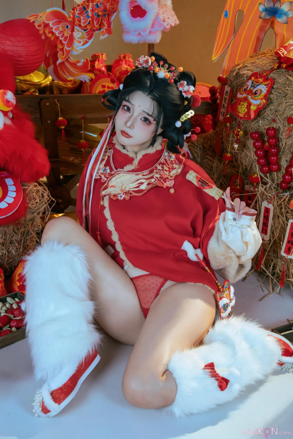 Coser@yuuhui玉汇: 2026新春特辑 醒狮少女 (131 photos + 2 videos) – Page 4