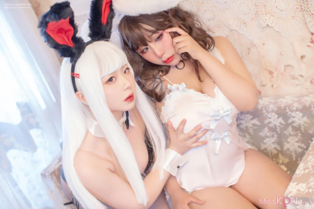 Coser@皮皮奶可可爱了啦 & 穆零Mu0: 双人兔兔 (51 photos) – Page 2