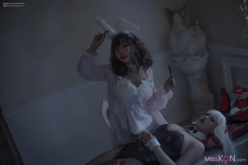 Coser@皮皮奶可可爱了啦 & 穆零Mu0: 双人兔兔 (51 photos) – Page 3