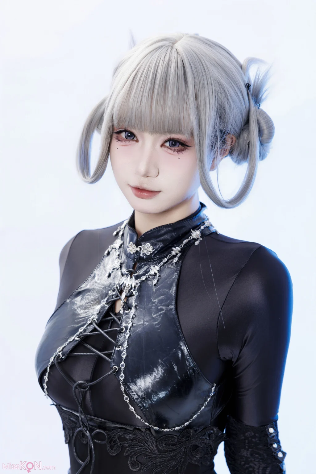 Coser@柒柒要乖哦: 黑靡烟旗袍 (108 photos + 2 videos) – Page 2