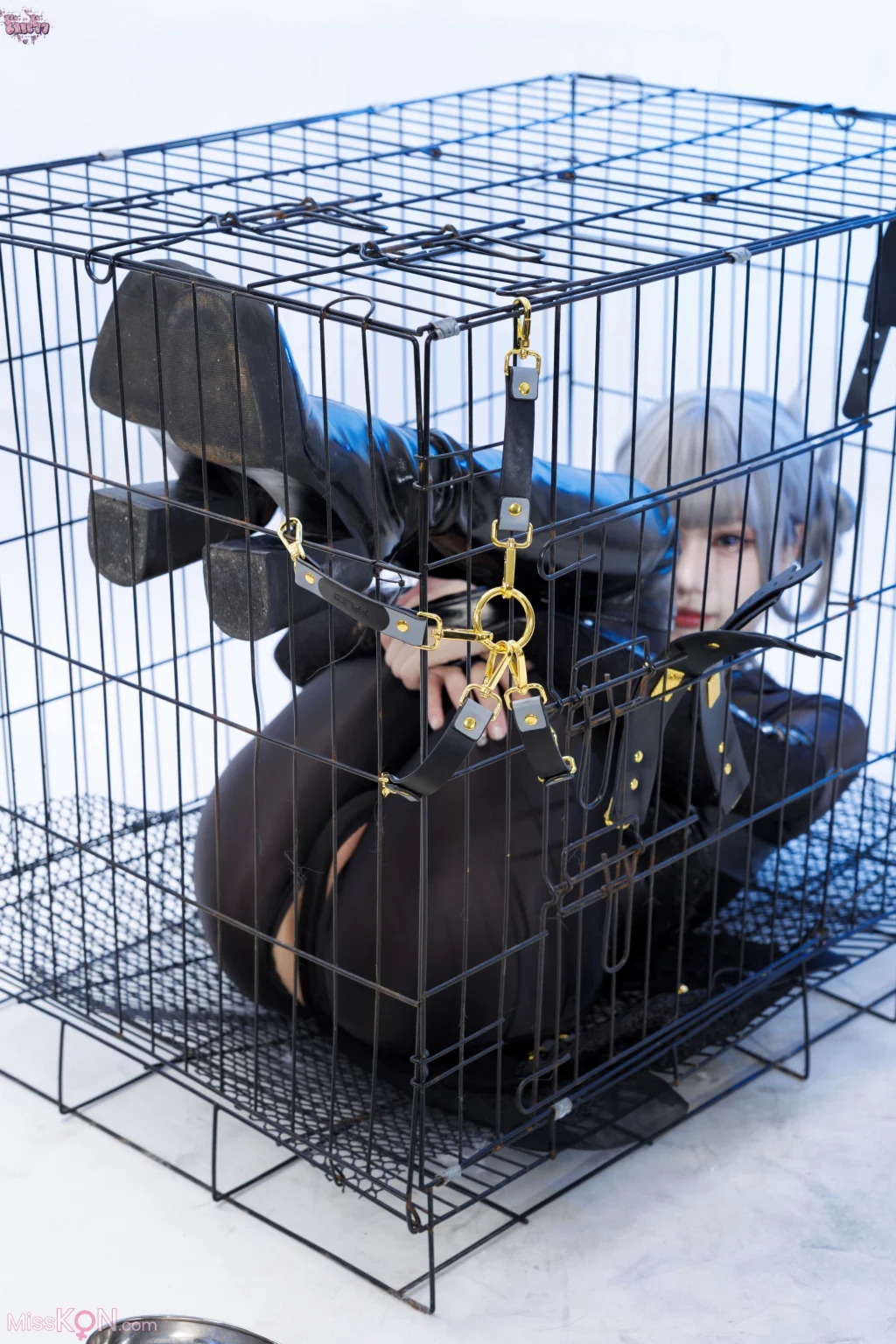 Coser@柒柒要乖哦: 黑靡烟旗袍 (108 photos + 2 videos) – Page 3