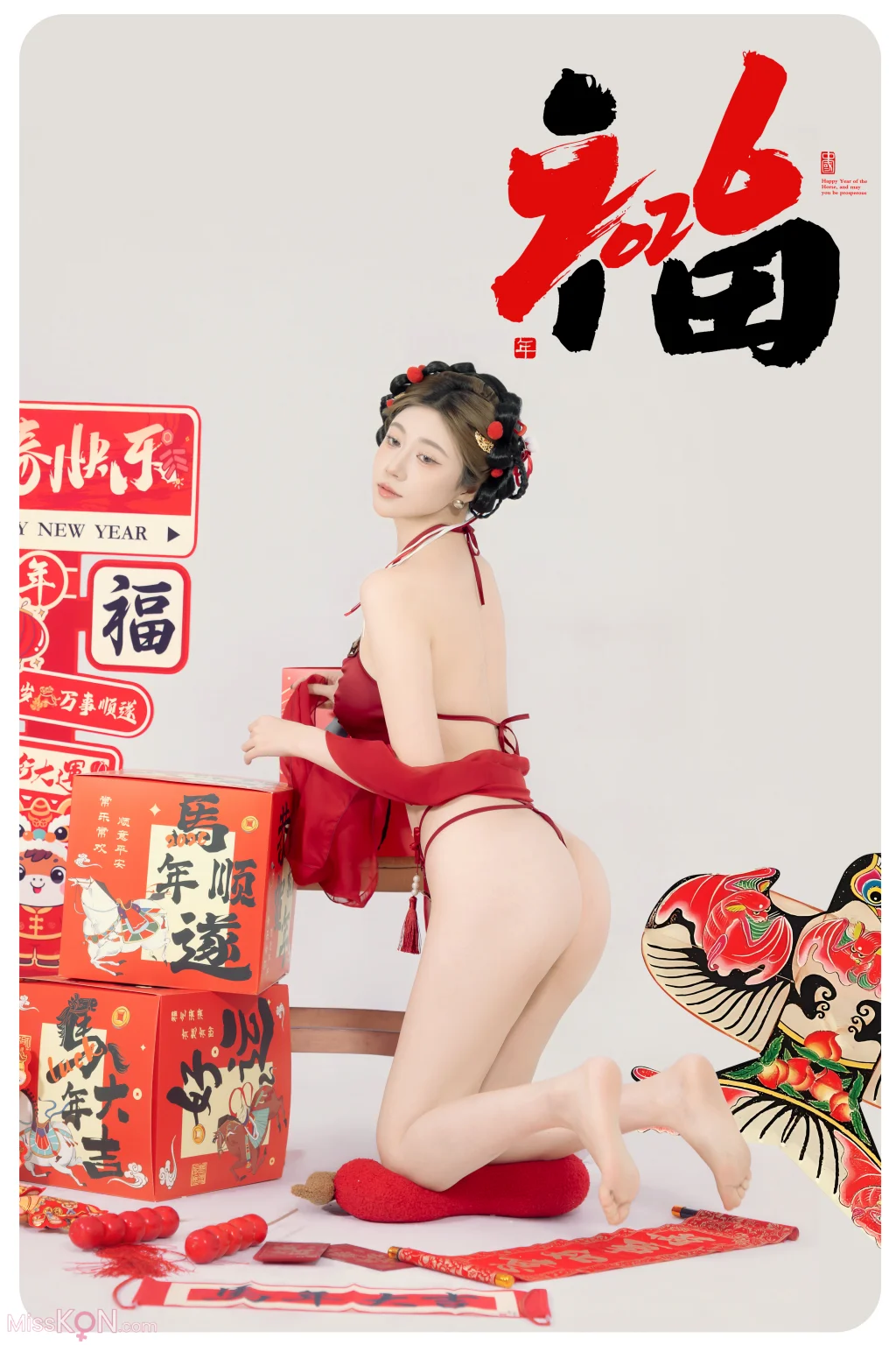 Coser@年年Nnian: 马上有福 (88 photos)