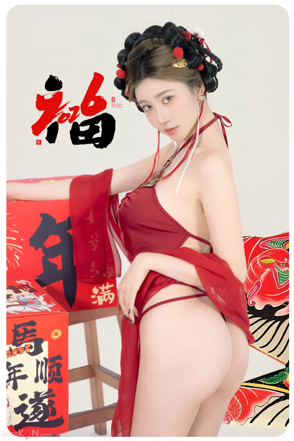 Coser@年年Nnian: 马上有福 (88 photos)