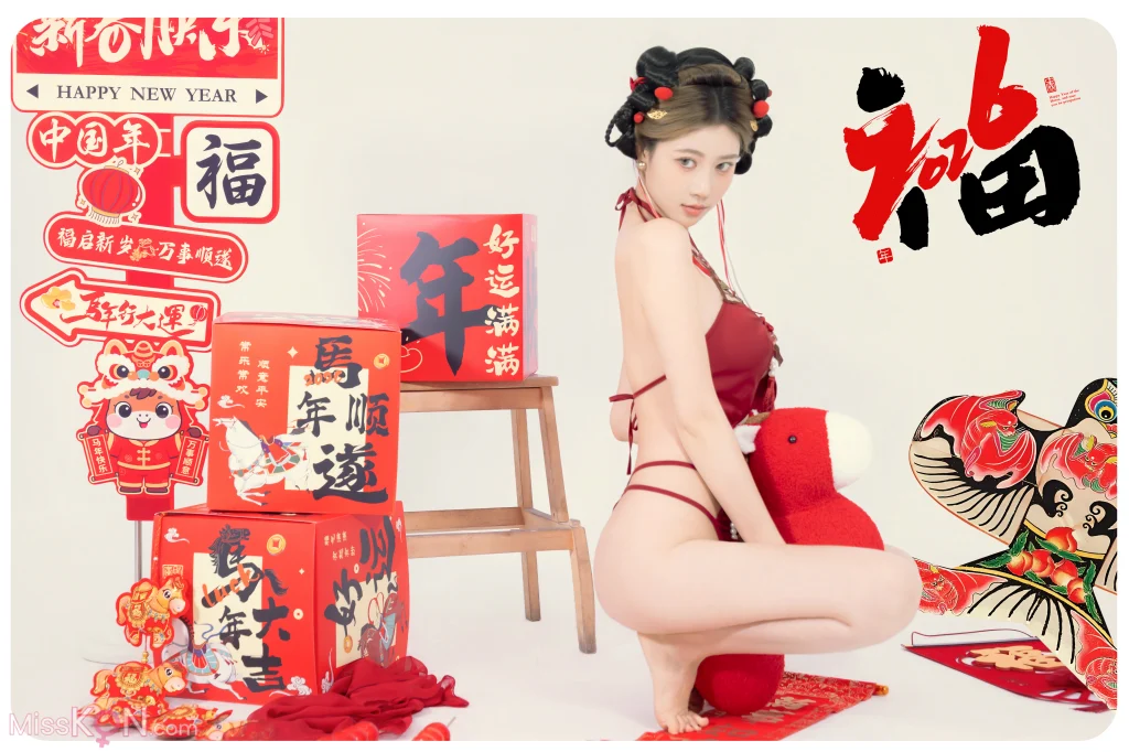 Coser@年年Nnian: 马上有福 (88 photos)