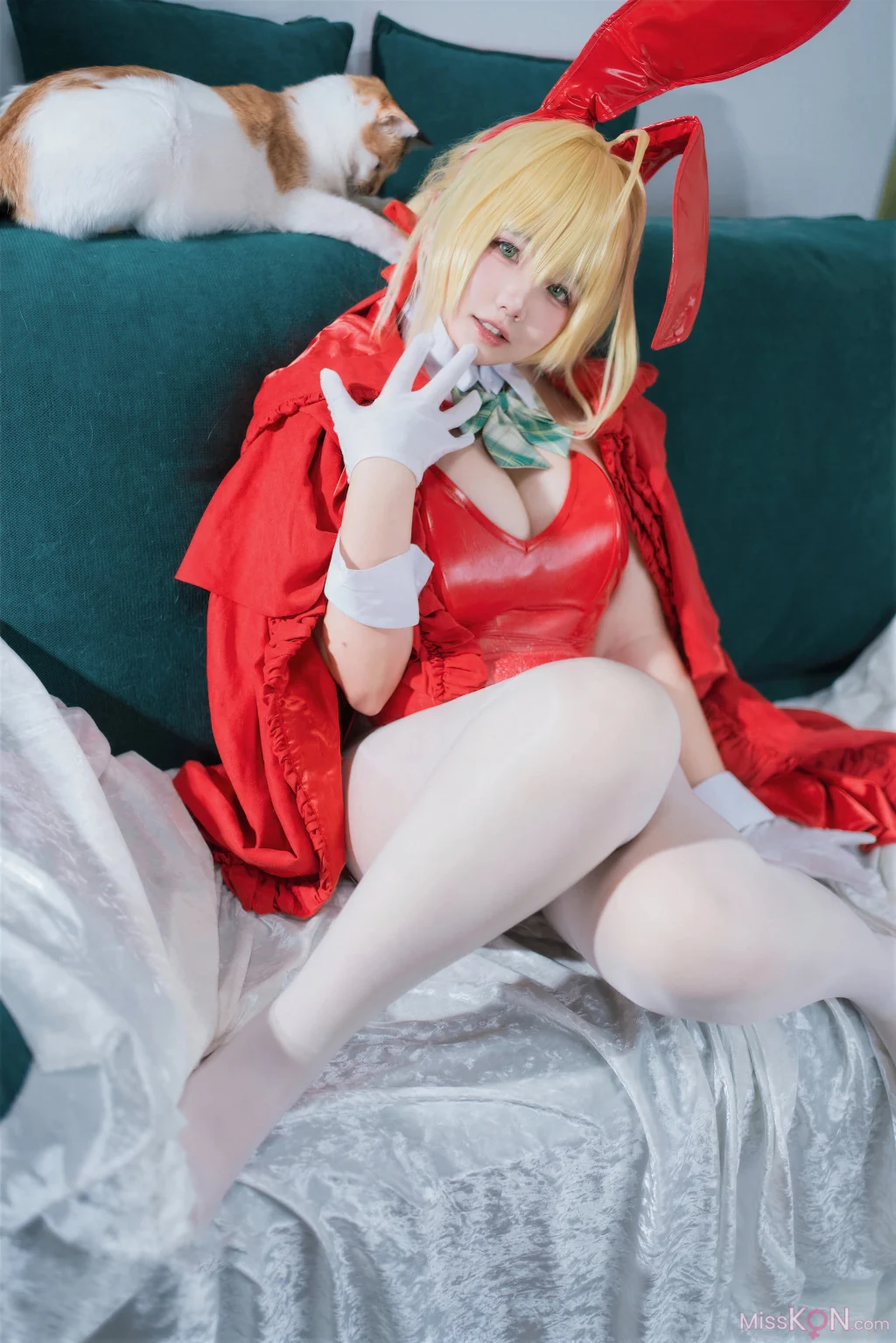 Coser@阿半今天很开心: FGO 尼禄圣诞节 (71 photos)