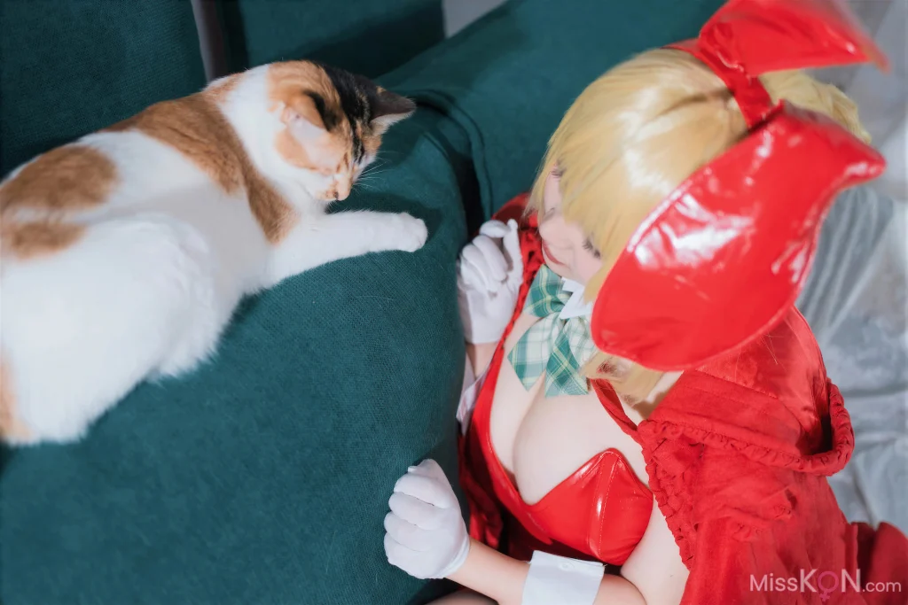 Coser@阿半今天很开心: FGO 尼禄圣诞节 (71 photos)