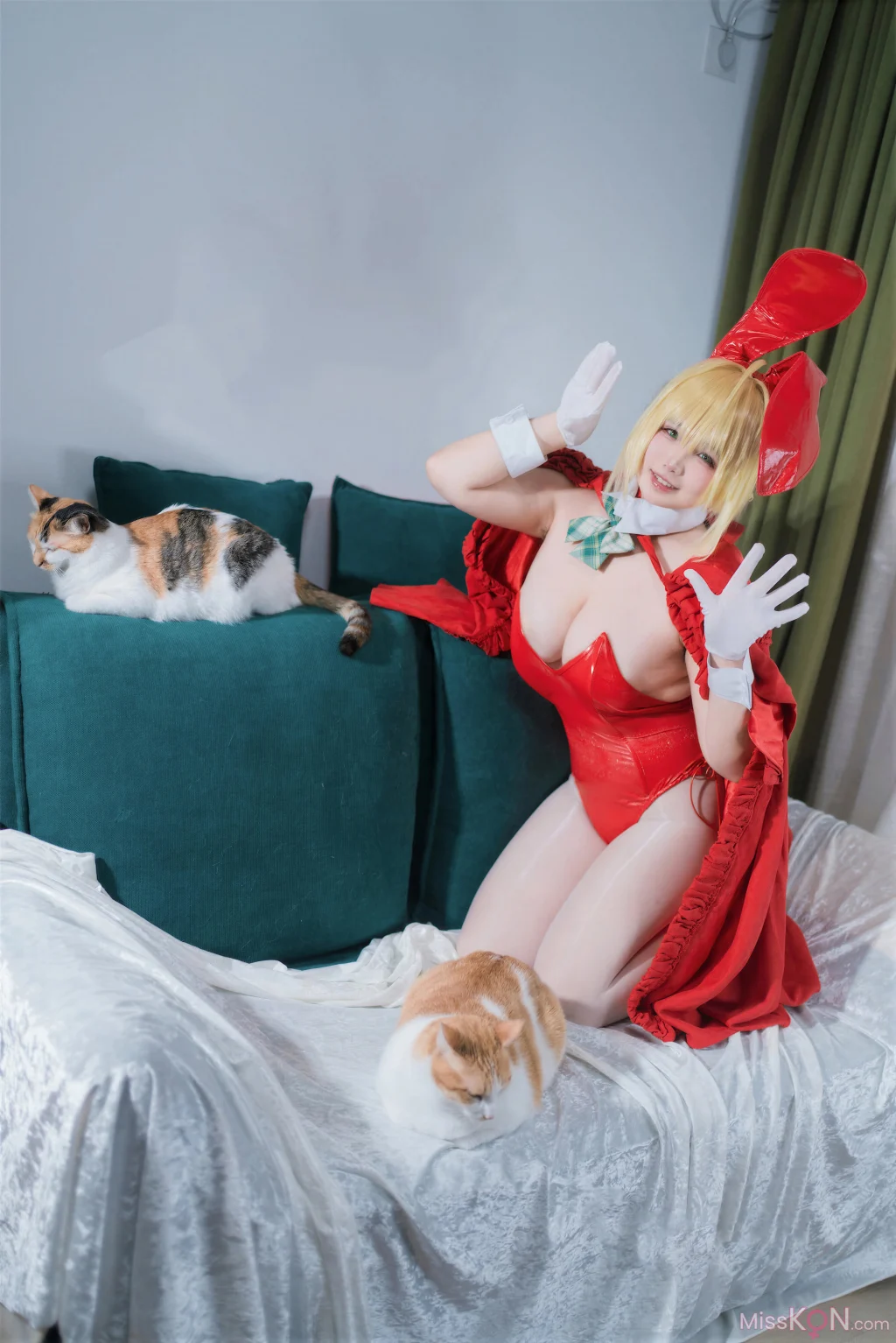 Coser@阿半今天很开心: FGO 尼禄圣诞节 (71 photos) – Page 2
