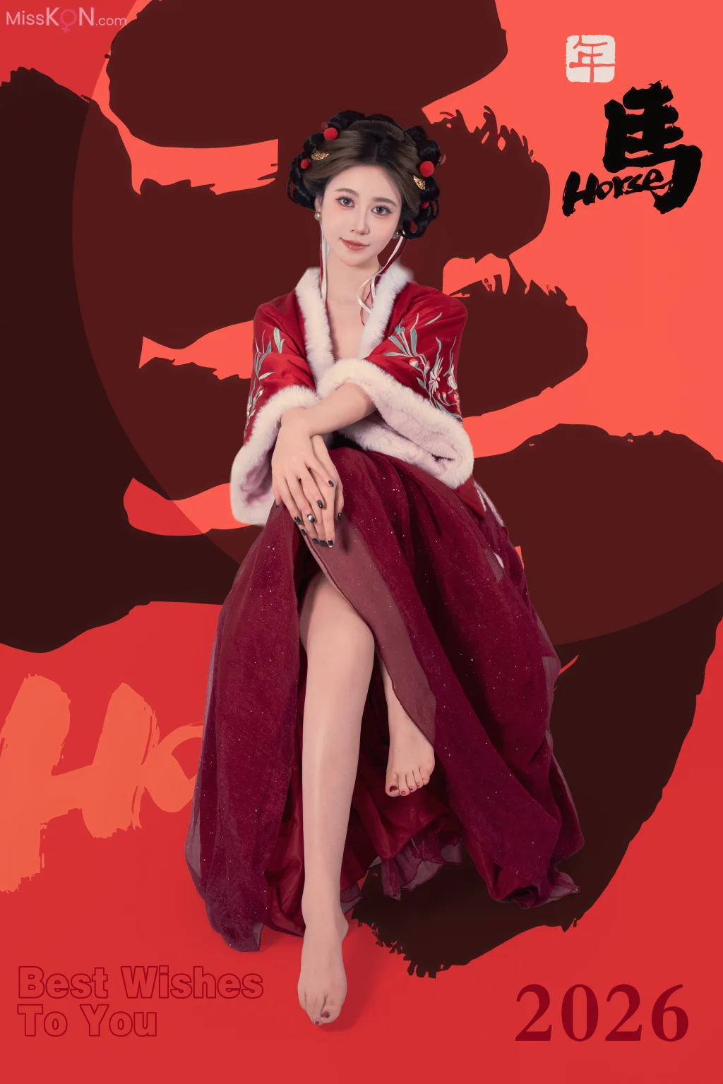 Coser@年年Nnian: 2026元宵节 (82 photos) – Page 2