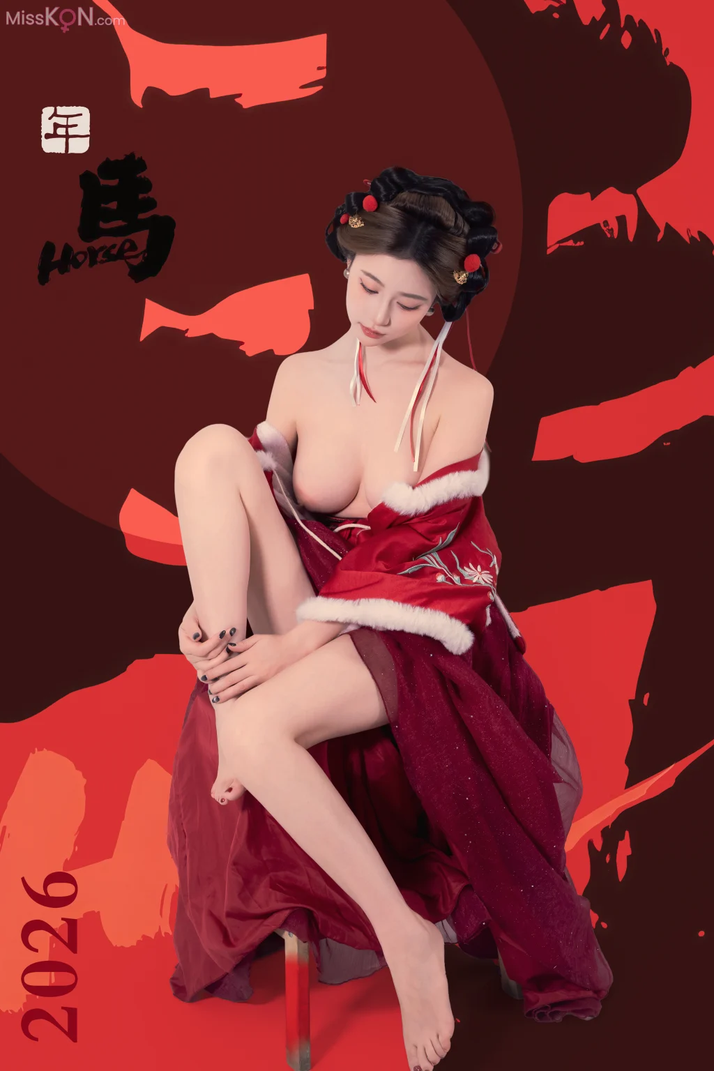 Coser@年年Nnian: 2026元宵节 (82 photos) – Page 4