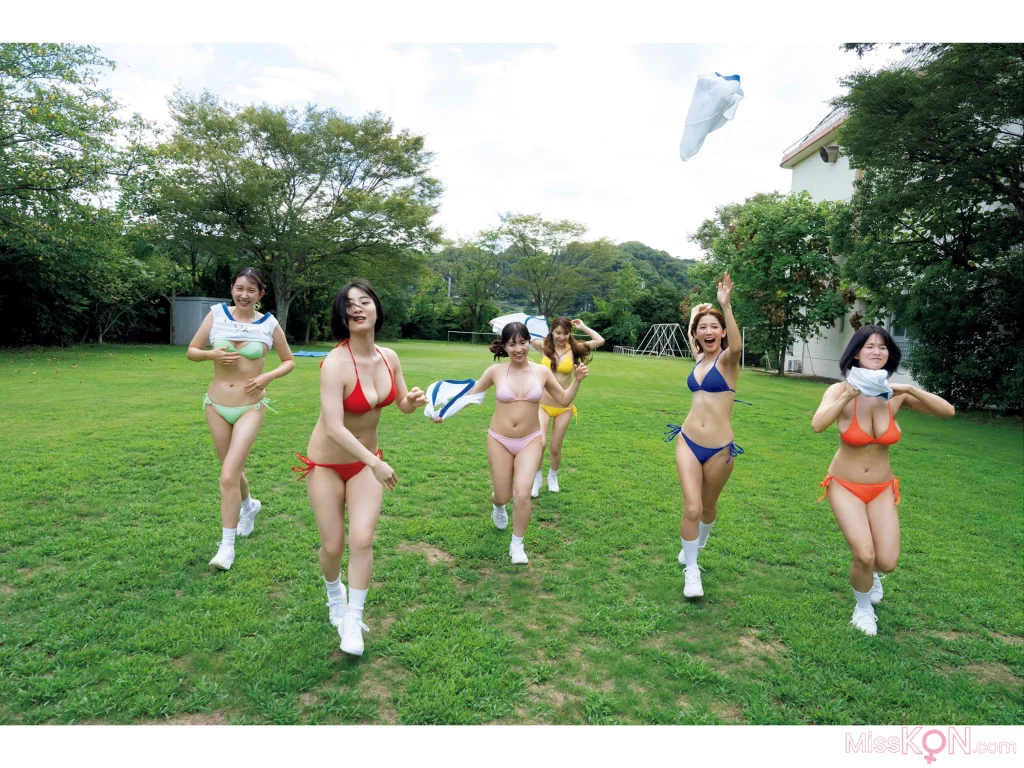 [JP] 週刊ポストデジタル写真集『ゆれる！のけぞる！またがる！巨乳だらけのスポーツテスト2023』 (54 photos)