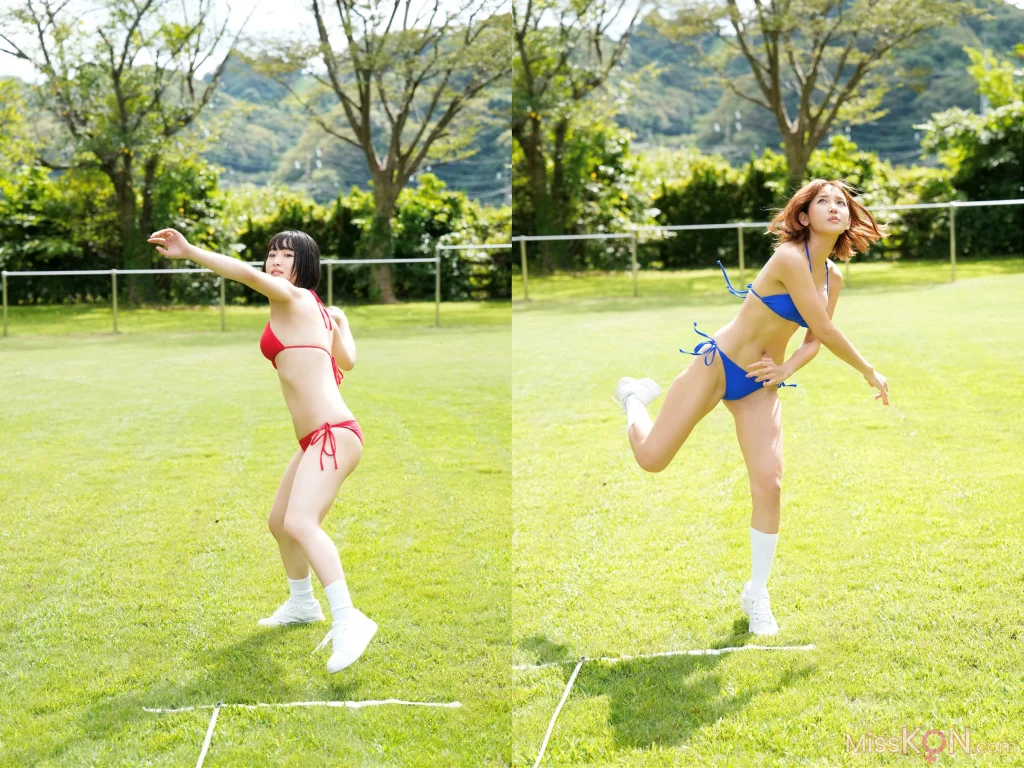 [JP] 週刊ポストデジタル写真集『ゆれる！のけぞる！またがる！巨乳だらけのスポーツテスト2023』 (54 photos) – Page 2