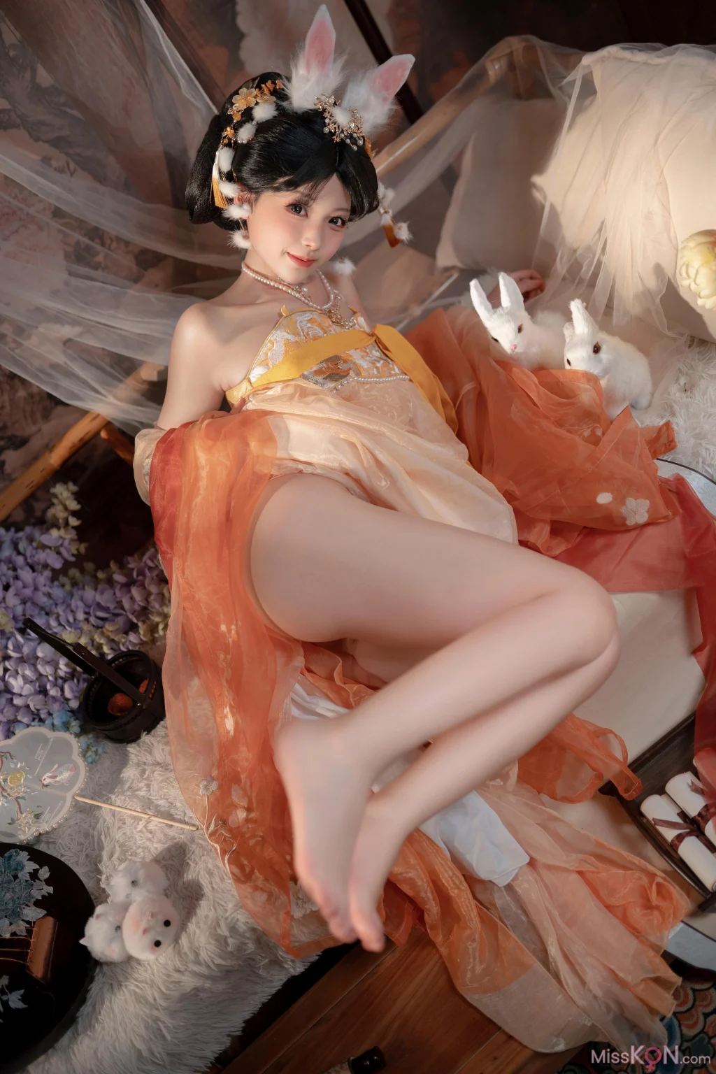 Coser@Bangni邦尼: 中秋节玉兔 (88 photos + 7 videos)