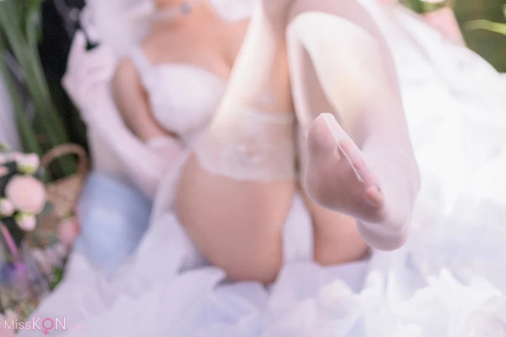 Coser@千反田鹿子: 新世纪福音战士 绫波丽花嫁 (52 photos)