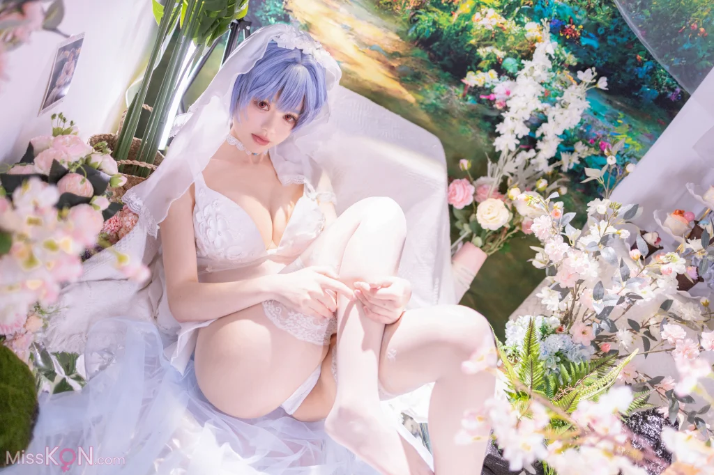 Coser@千反田鹿子: 新世纪福音战士 绫波丽花嫁 (52 photos) – Page 2