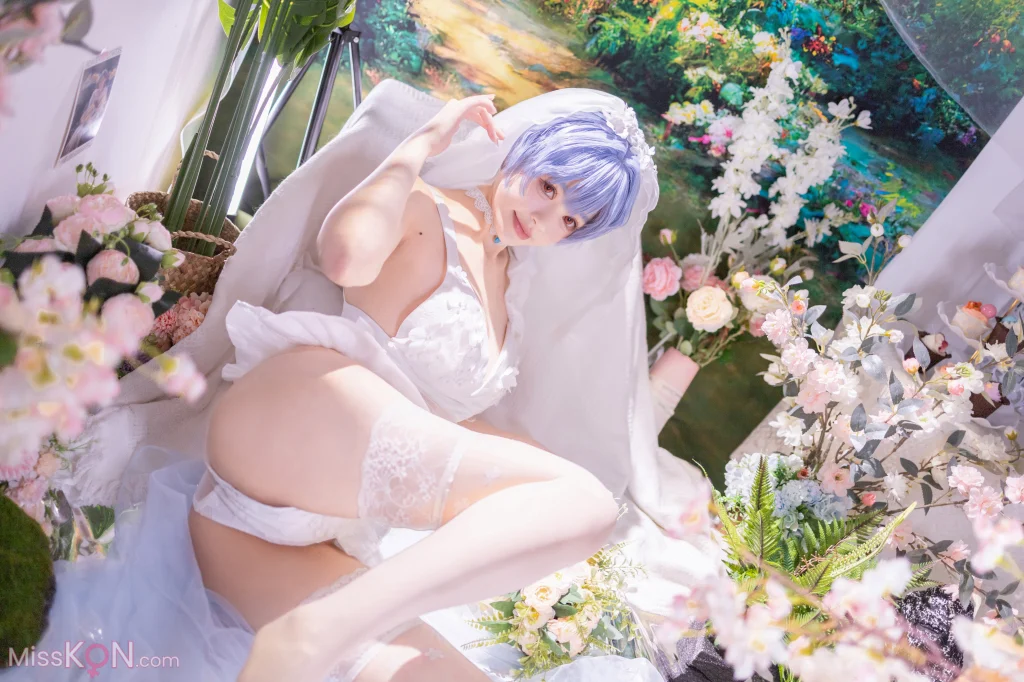 Coser@千反田鹿子: 新世纪福音战士 绫波丽花嫁 (52 photos) – Page 2