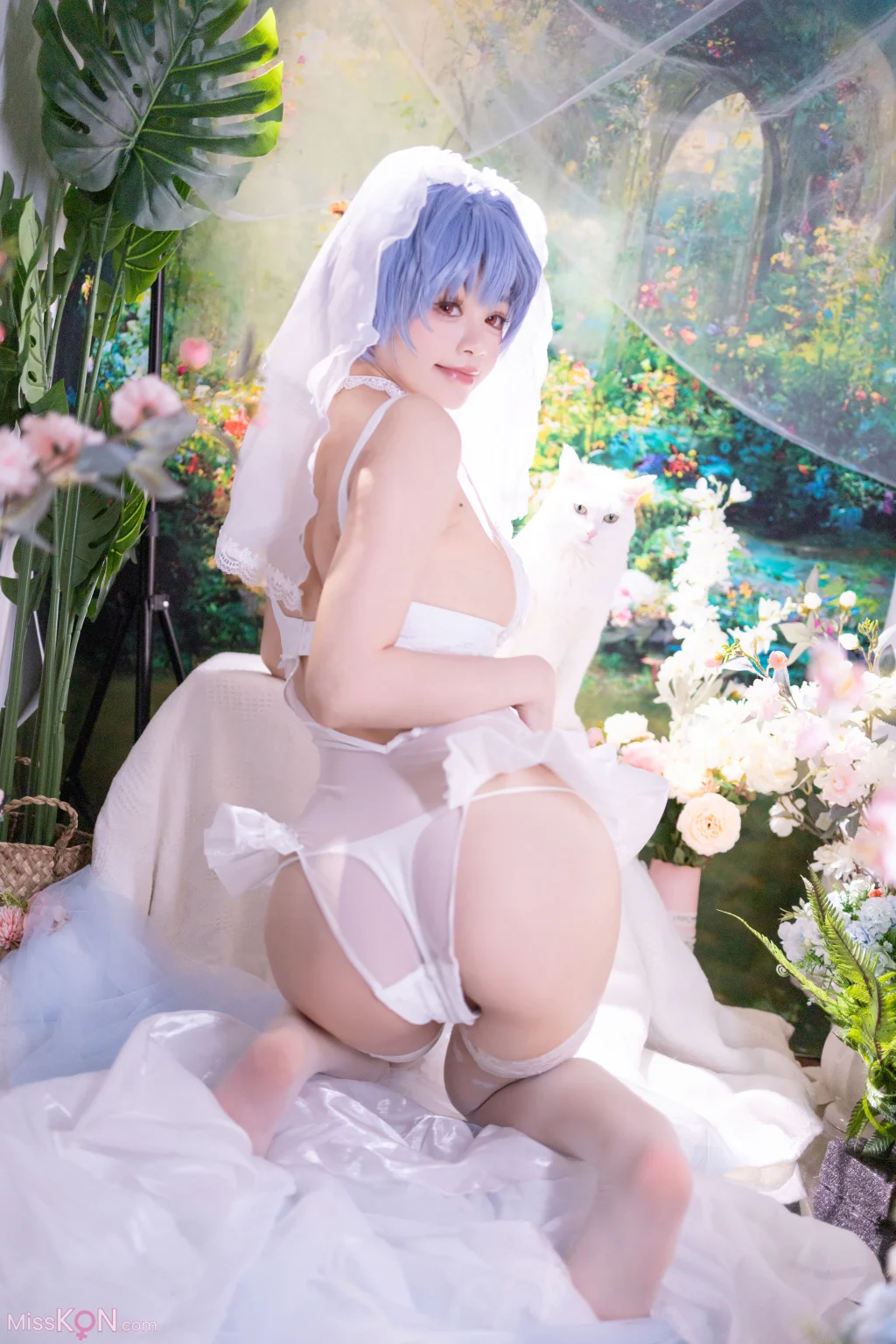 Coser@千反田鹿子: 新世纪福音战士 绫波丽花嫁 (52 photos) – Page 2