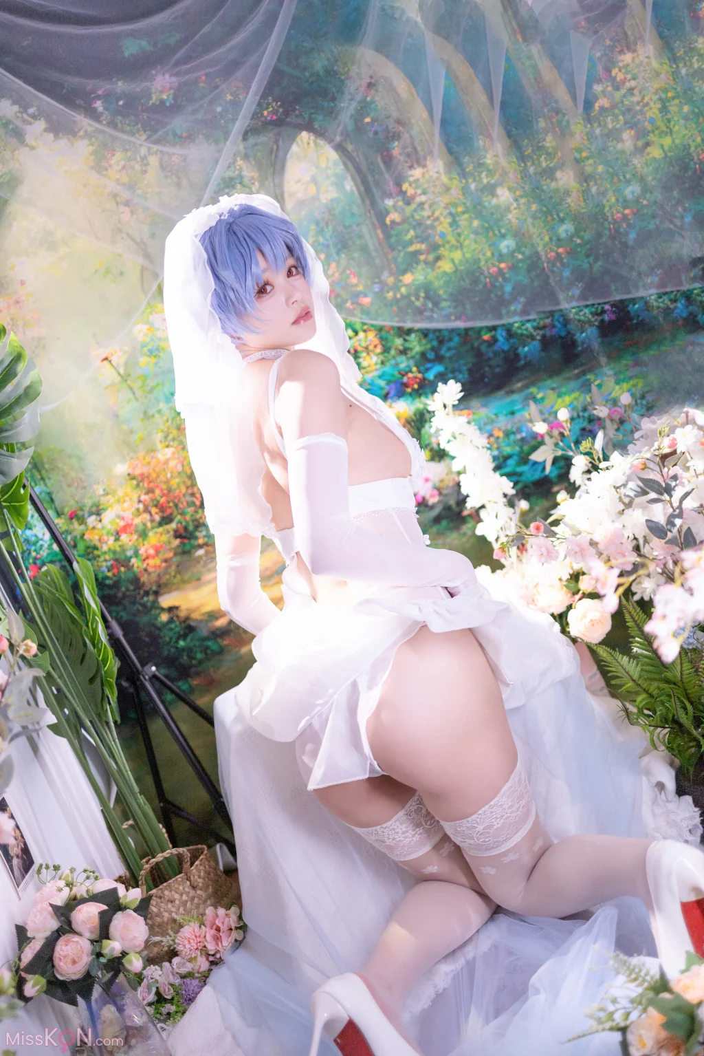 Coser@千反田鹿子: 新世纪福音战士 绫波丽花嫁 (52 photos) – Page 2