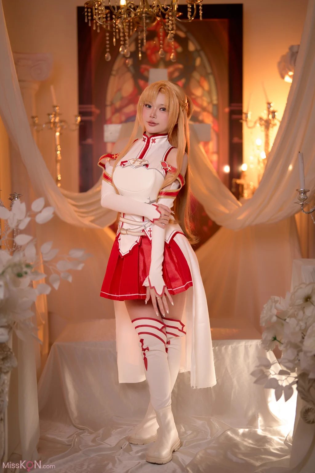 Coser@ZinieQ: Asuna 亚丝娜 (47 photos + 10 videos)