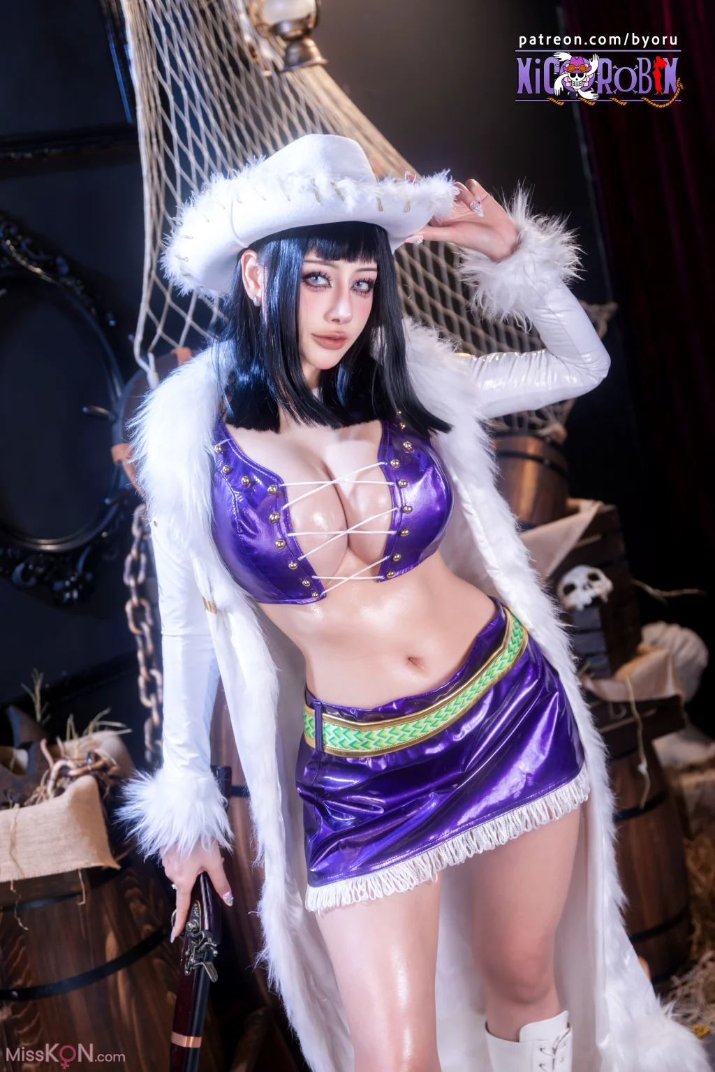 Coser@Byoru: 海贼王 妮可·罗宾 (83 photos + 30 videos)