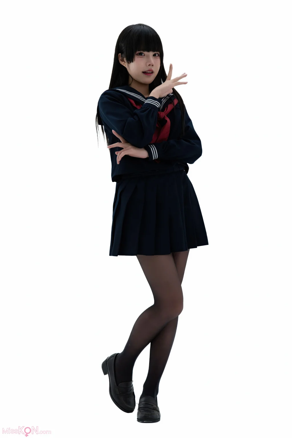 Coser@清水凪: 後輩ちゃんの制服 (92 photos)