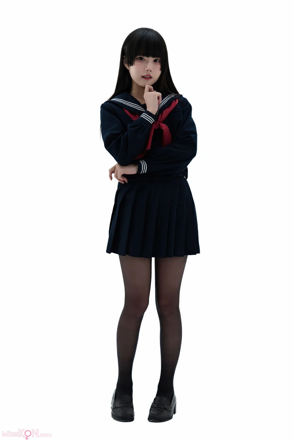Coser@清水凪: 後輩ちゃんの制服 (92 photos)