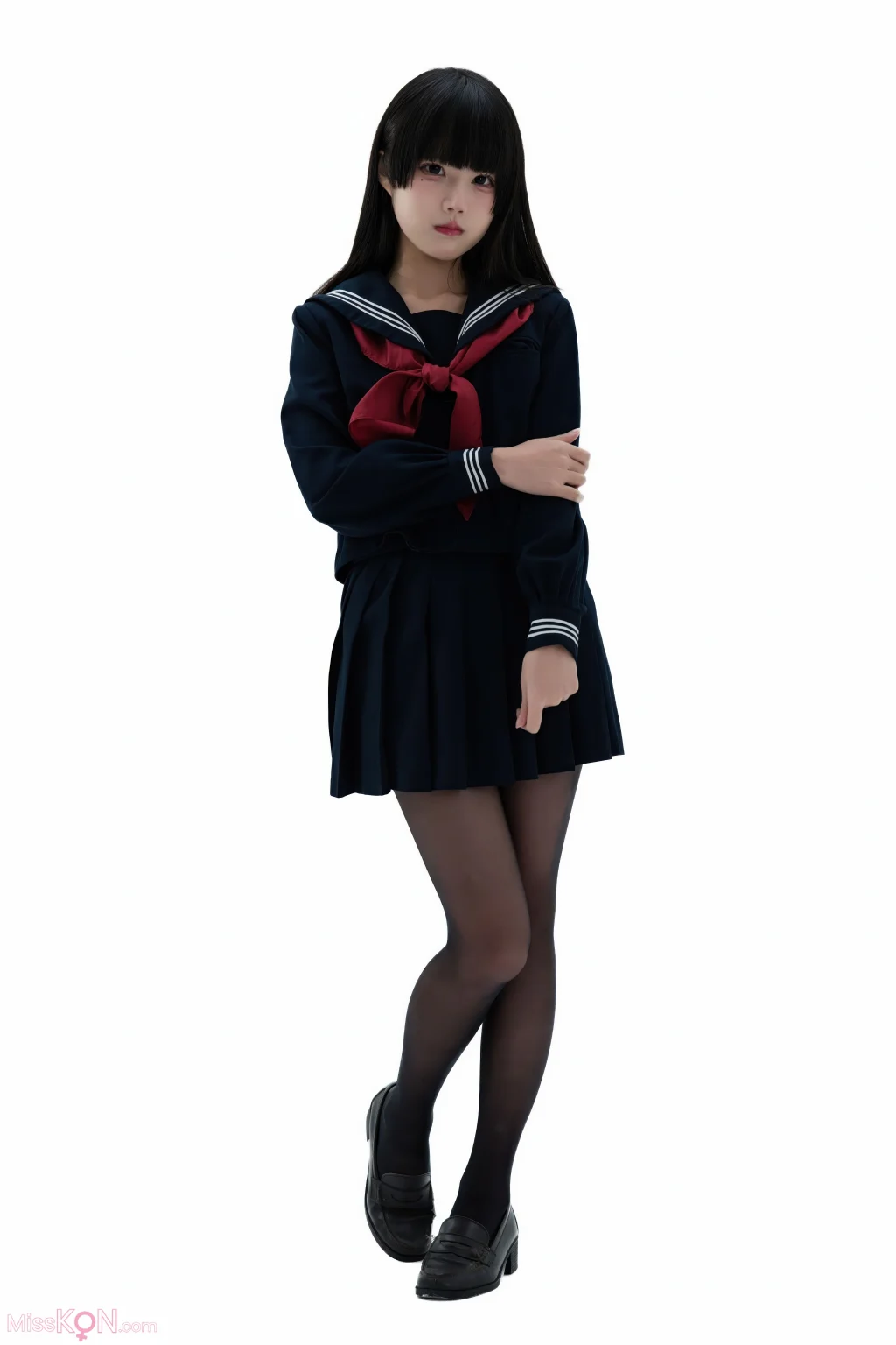 Coser@清水凪: 後輩ちゃんの制服 (92 photos)