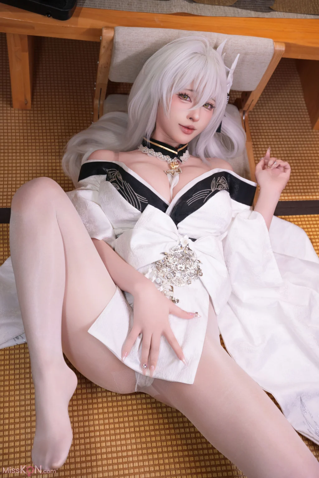 Coser@清水由乃: 碧蓝航线 白凤和服 (76 photos + 1 video) – Page 3