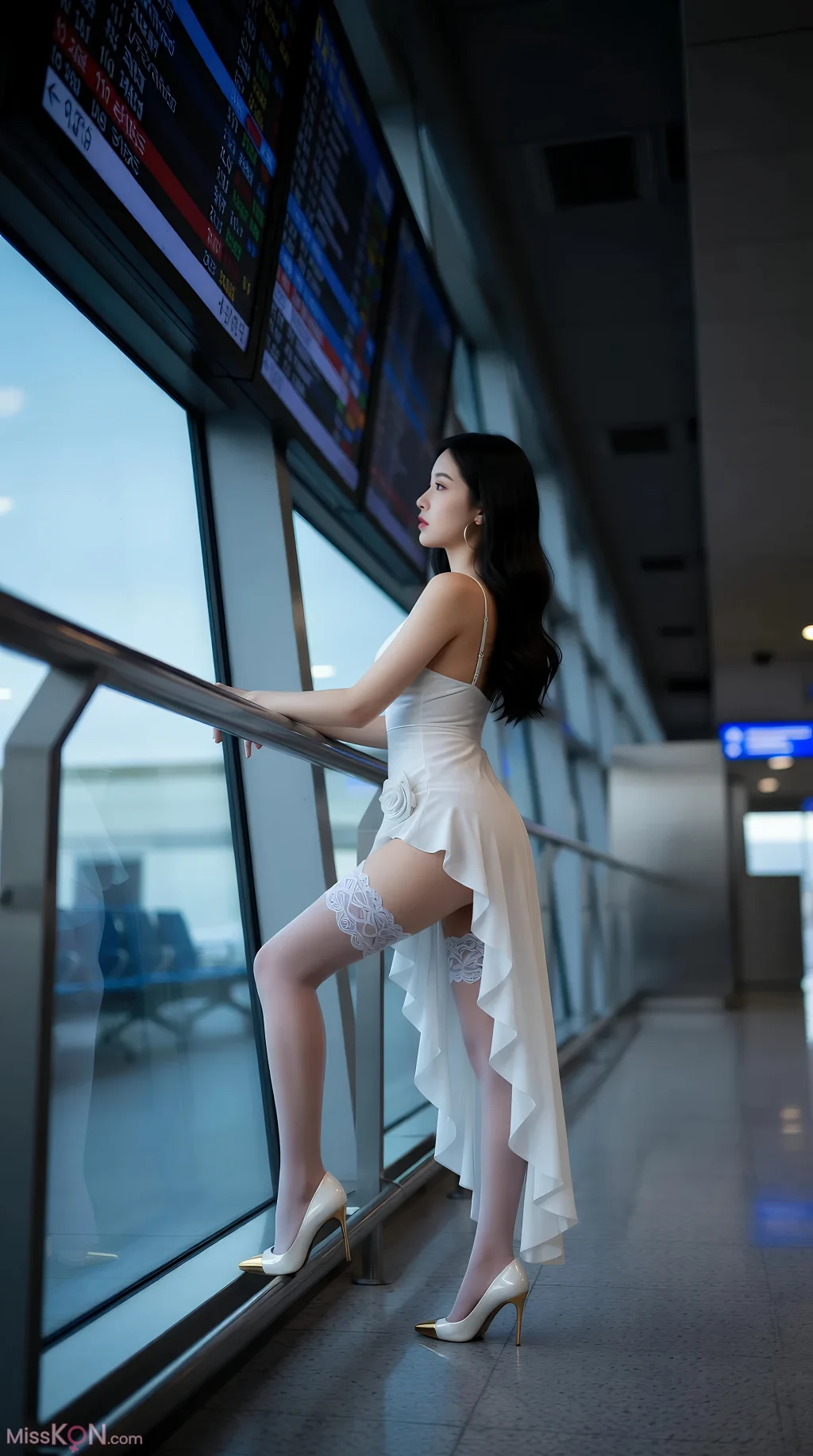 [AIGirl] 机场航站楼 (76 photos)