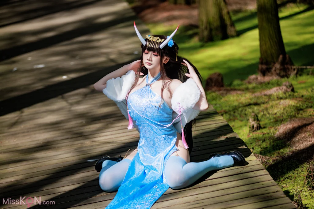 Coser@阿雪雪: 能代旗袍 (96 photos)