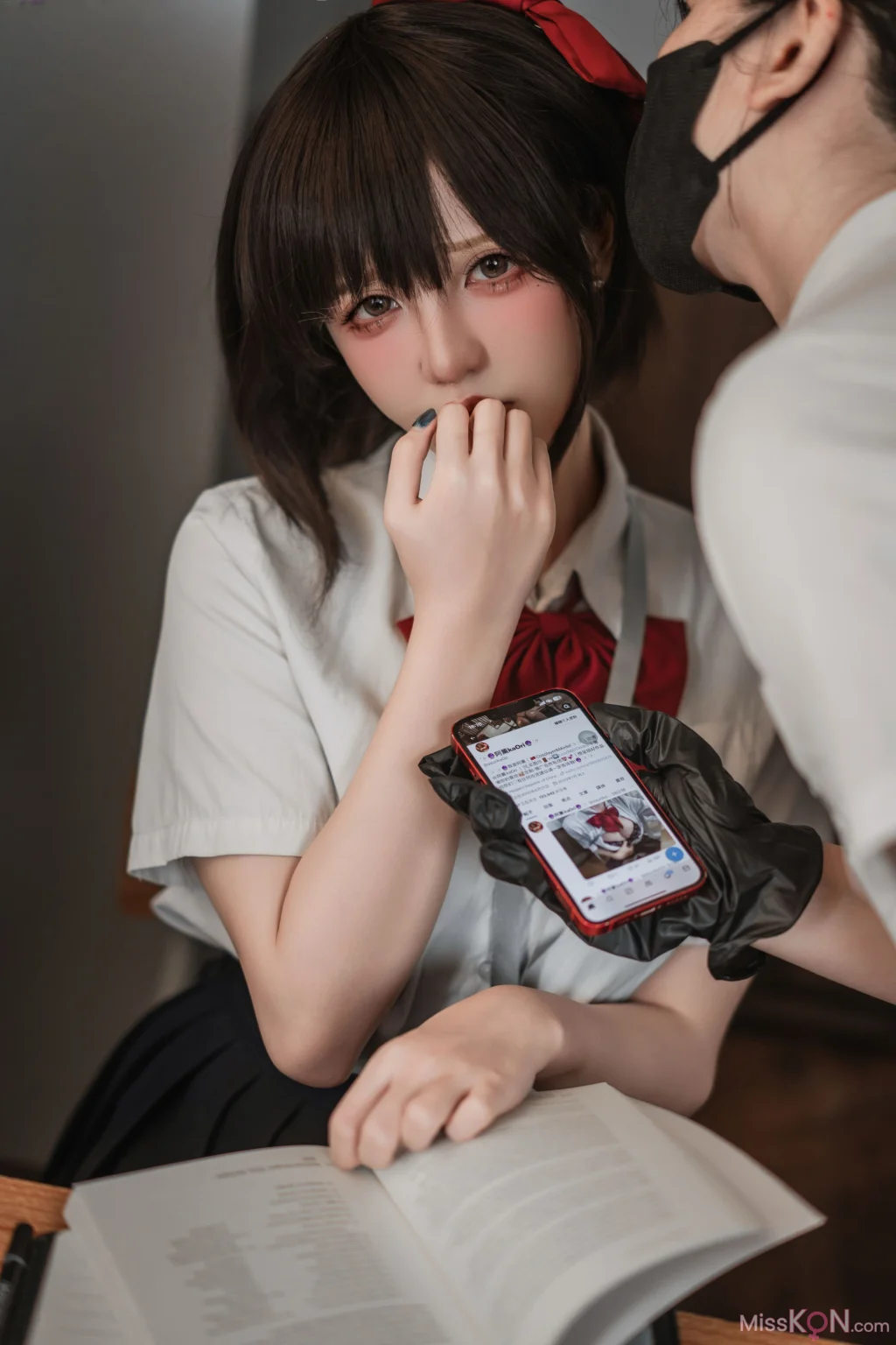 Coser@阿薰kaOri: 堕落学院 (111 photos + 7 videos)