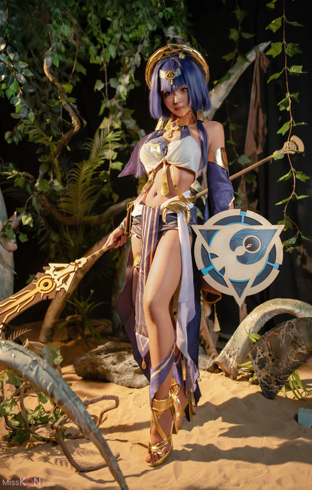 Coser@Bangni邦尼: 原神-坎蒂丝 (70 photos)