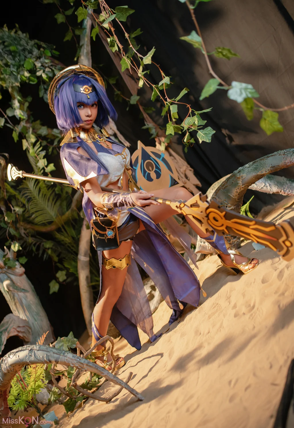 Coser@Bangni邦尼: 原神-坎蒂丝 (70 photos)