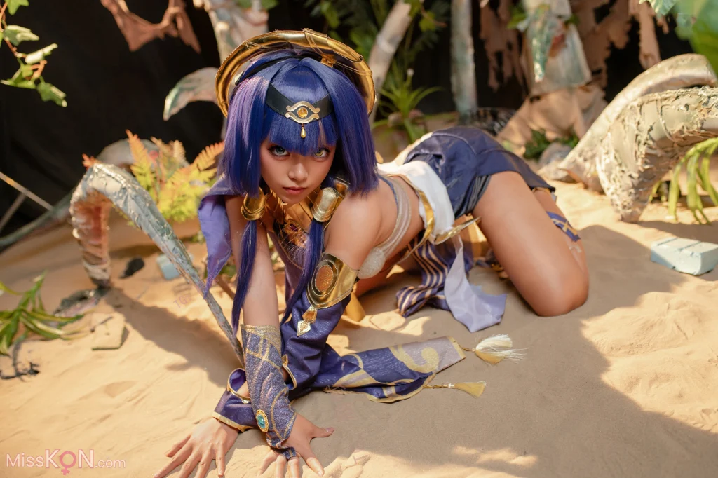 Coser@Bangni邦尼: 原神-坎蒂丝 (70 photos)