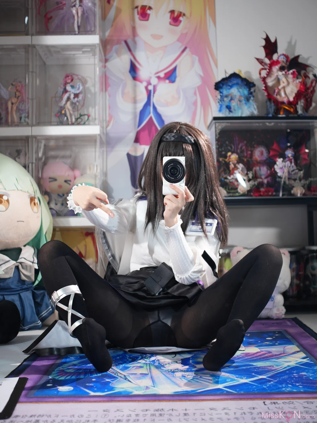 Coser@白栎Shirly: 明日方舟 普瑞赛斯博士服 (130 photos + 25 videos)