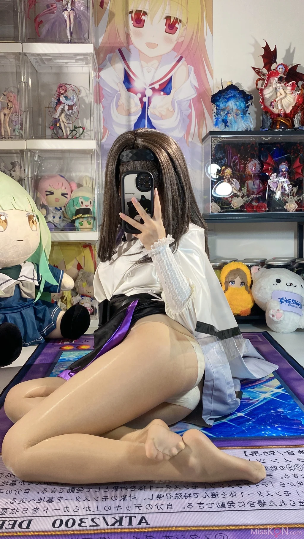 Coser@白栎Shirly: 明日方舟 普瑞赛斯博士服 (130 photos + 25 videos)