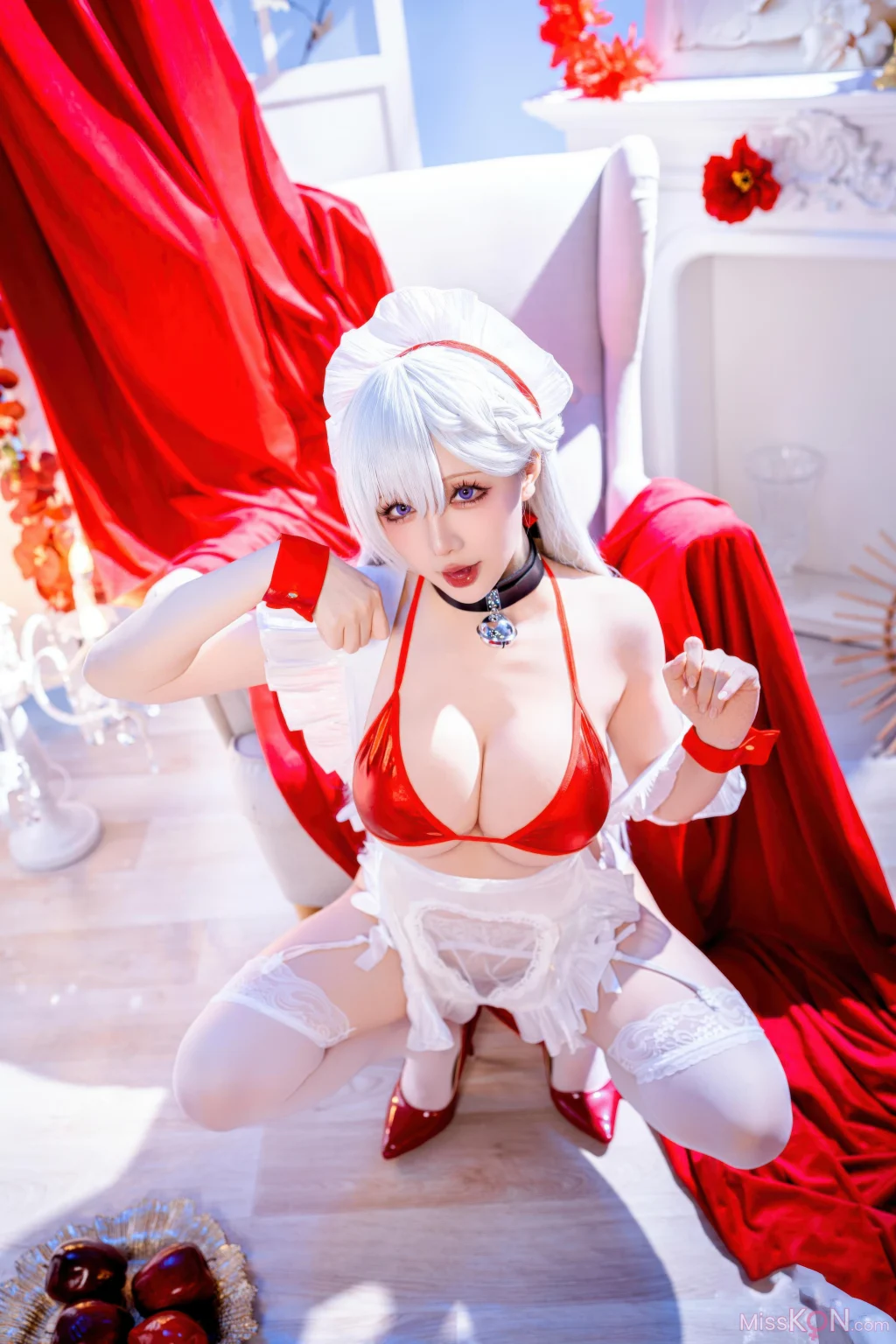 Coser@星之迟迟Hoshilily: 碧蓝航线 贝尔法斯特 (49 photos)