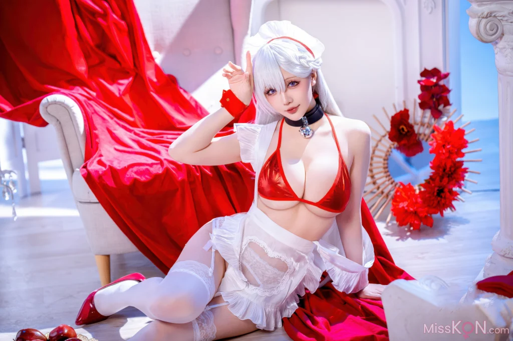 Coser@星之迟迟Hoshilily: 碧蓝航线 贝尔法斯特 (49 photos)