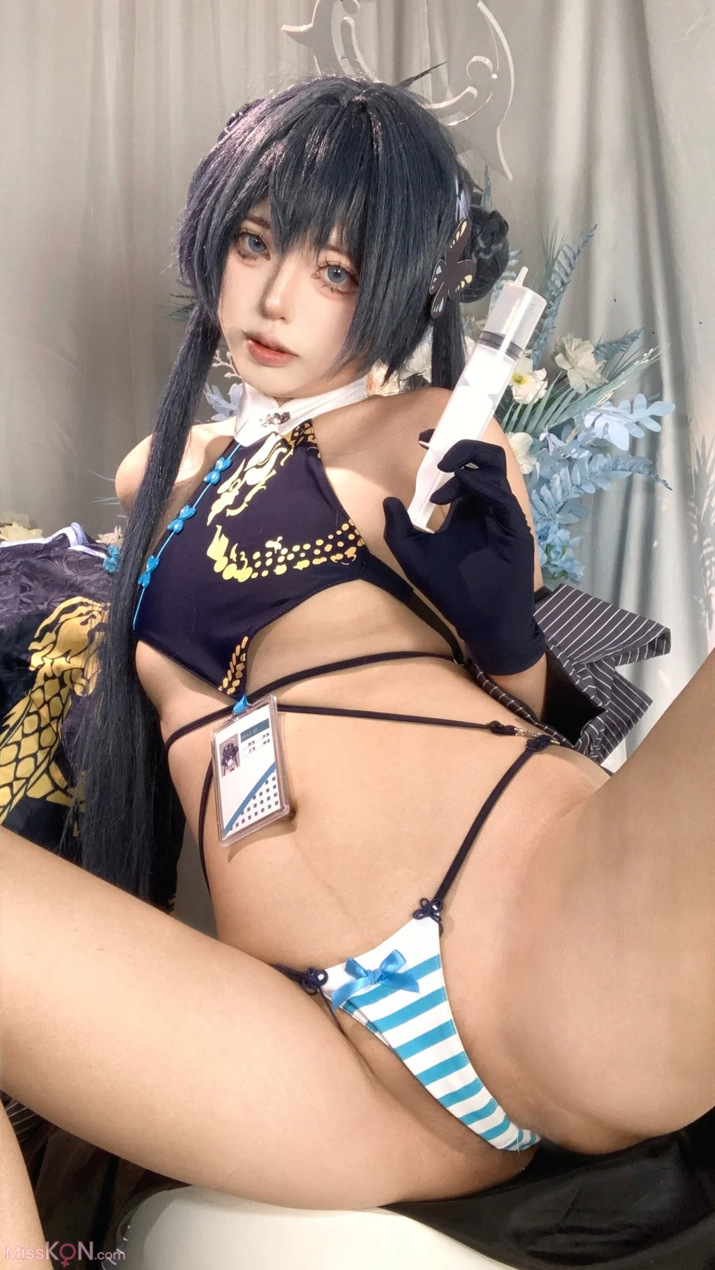 Coser@君颜圆又圆: 蔚蓝档案 龙华妃咲 护士 (100 photos + 1 video) – Page 3