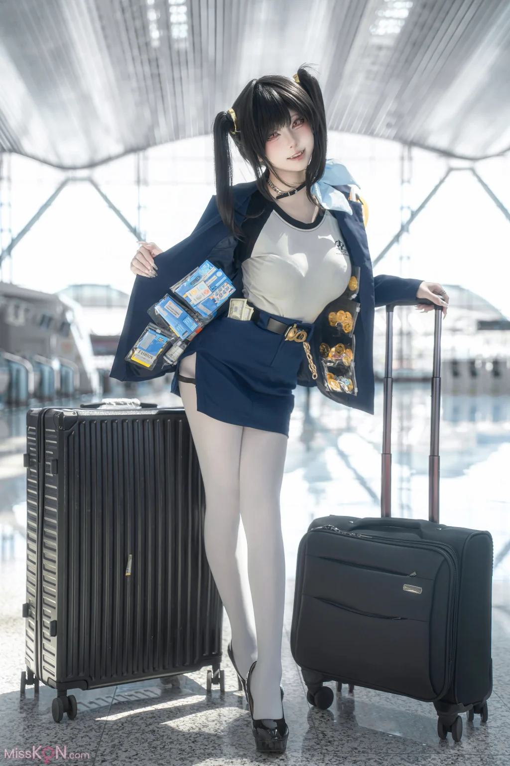 Coser@纸悦Etsu_ko: Nikke胜利女神 索拉 (57 photos)
