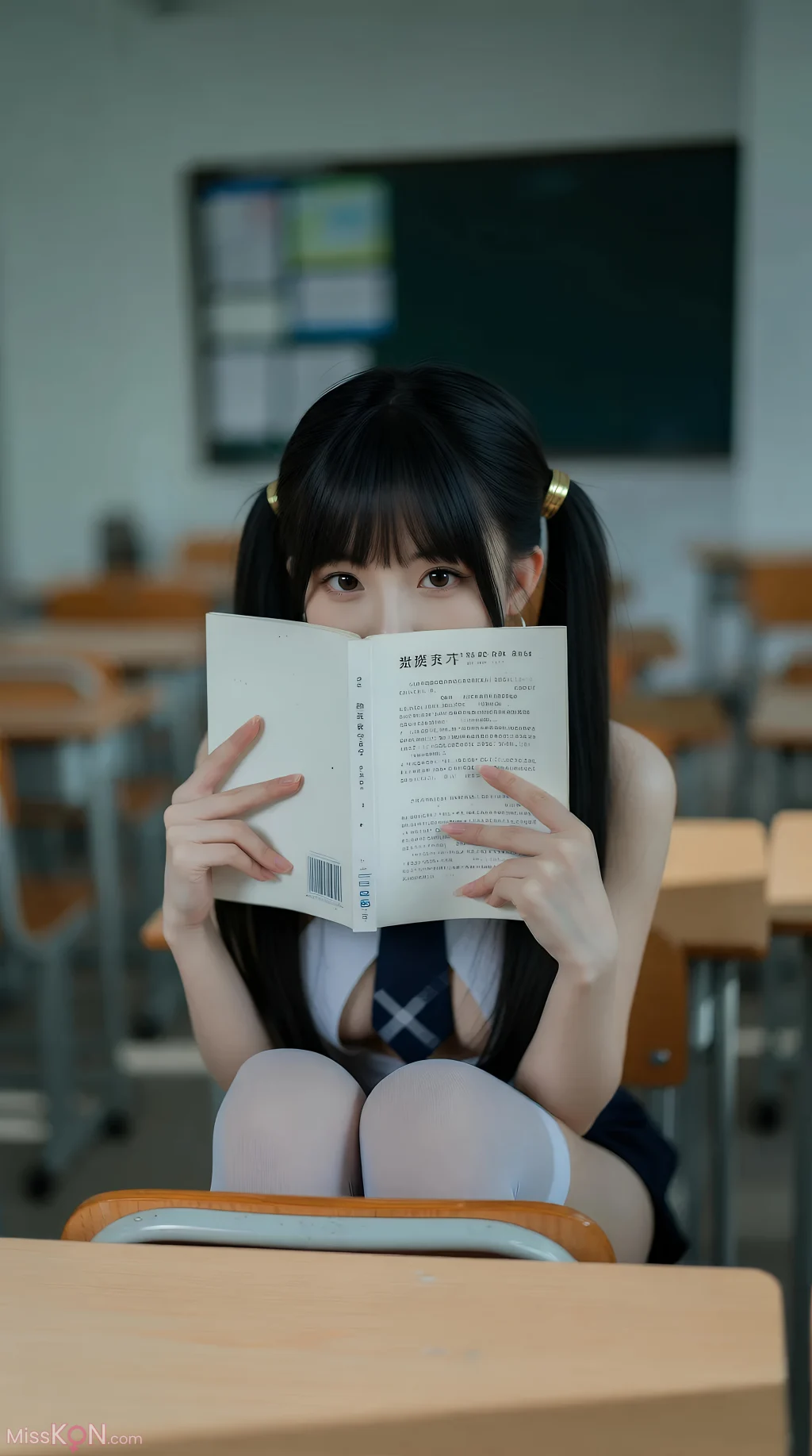 [AIGirl] 柚柚sasa 教室 (81 photos) – Page 2